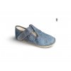 Beda barefoot přezůvky Grey Denim BFN 170020/W