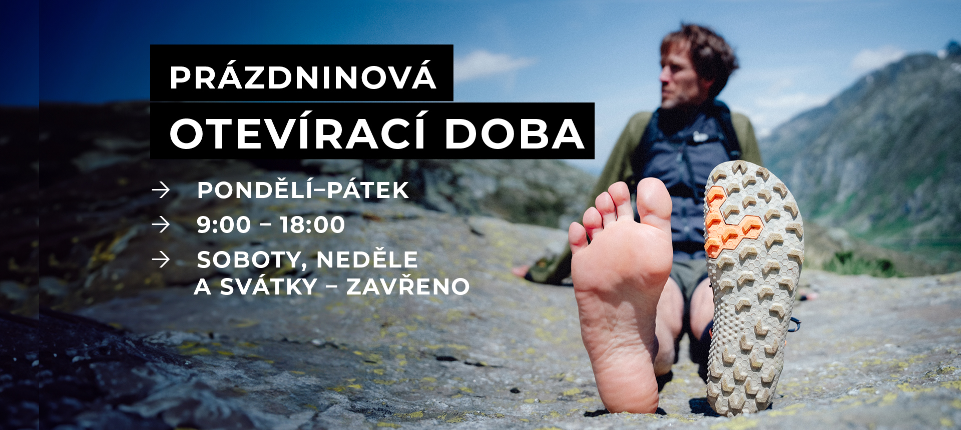 Otevírací doba prázdniny