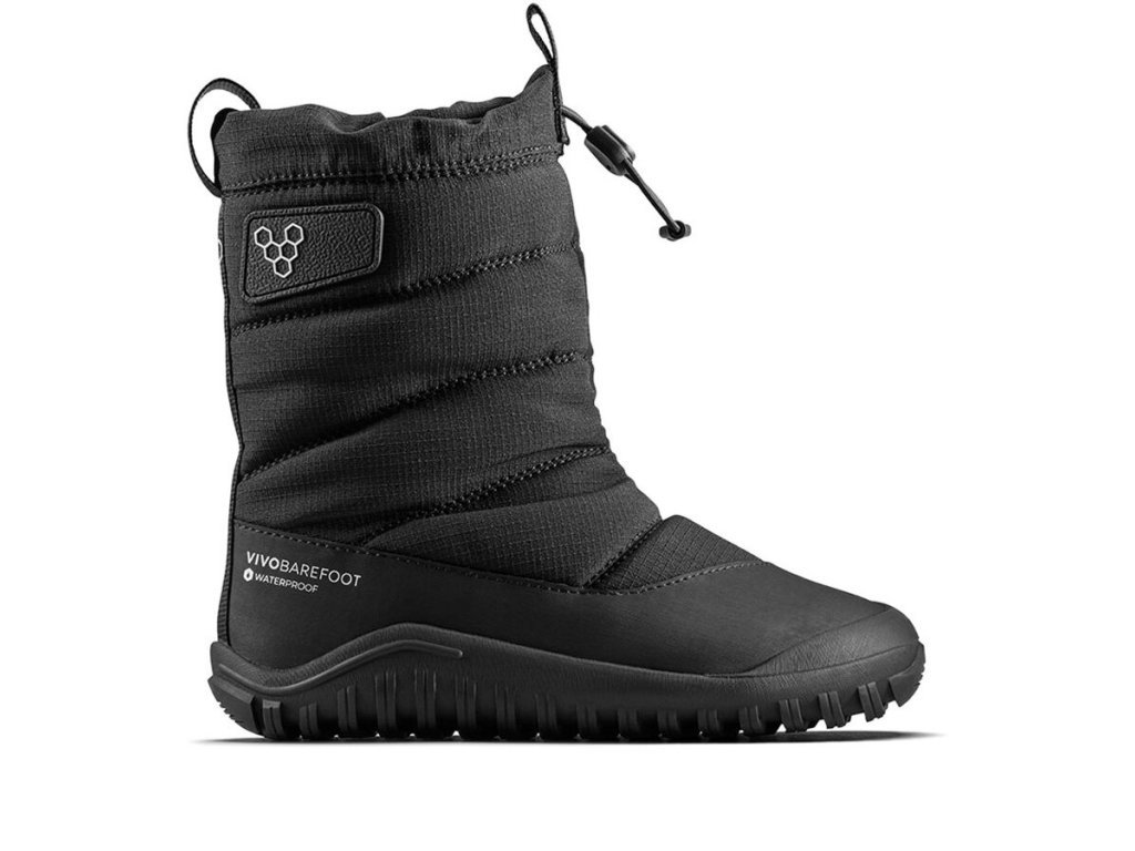 Vivobarefoot TRACKER BOOT AT JUNIORS OBSIDIAN