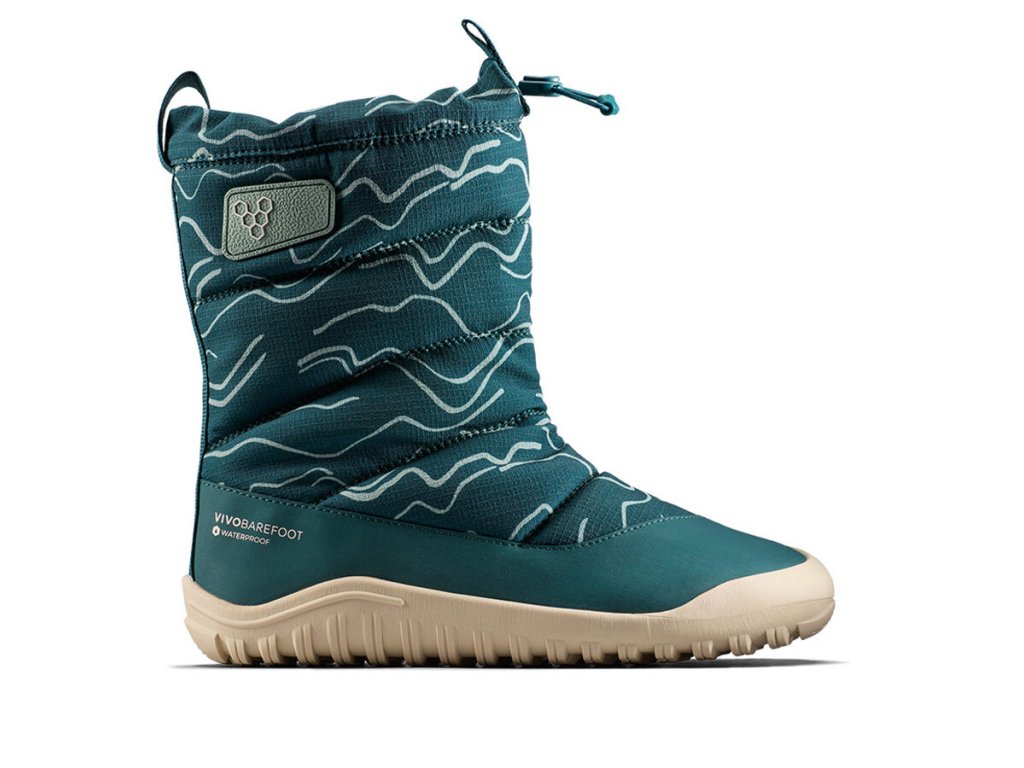 Vivobarefoot TRACKER BOOT AT JUNIORS DEEP TEAL