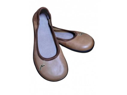 zkama shoes ballerina latte 3