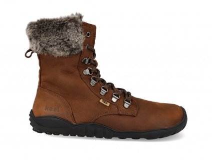 43398 1 05t023 237 510 barefoot damske zimni boty koel levi tex lambswool chocolate hneda 2