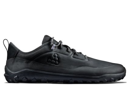Vivobarefoot TRACKER LEATHER LOW WOMENS OBSIDIAN
