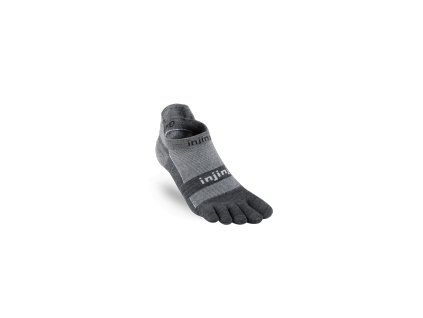 injinji run lightweight no show charcoal