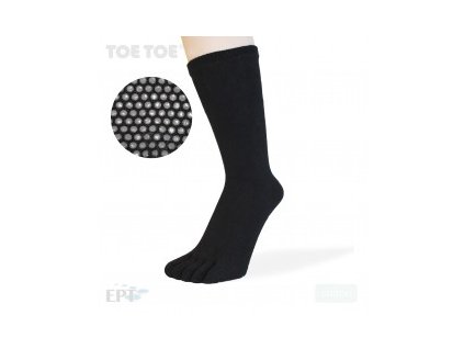 Black Anti-Slip Mid-Calf