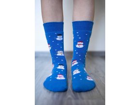 ponozky snowmen modre 10015 size large v 1