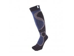 toe socks sports ski blue black 4a 3