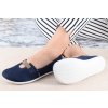barefoot baleriny be lenka harmony dark blue 28909 size large v 1