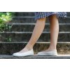 barefoot baleriny be lenka sophie chalk white 29700 size large v 1
