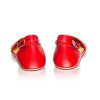 SHAPEN sandálky Poppy Cherry wide