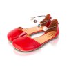 SHAPEN sandálky Poppy Cherry wide