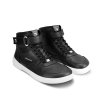 barefoot tenisky barebarics zing high top black white leather 63971 size large v 1