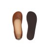 1318 2 damska barefoot boty baleriny hnede kozene aylla shora pohled