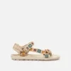 Sandalias planas Mujer FREE beige 62875 C61046 MTNG 01