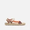 Sandalias planas Mujer FREE rosa 62873 C61044 MTNG 01