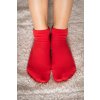 barefoot ponozky kratke cervene 2082 size large v 1