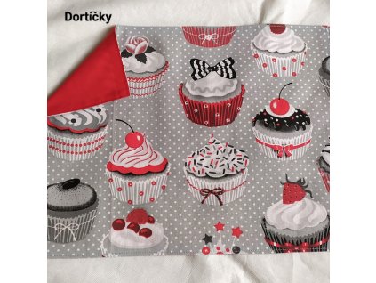 Prostírky dortíky