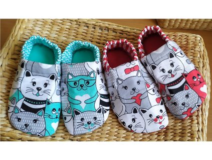 capáčky kočky (mentol a červené)