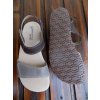 Protetika kožené barefoot sandále Belita hnědo-šedé