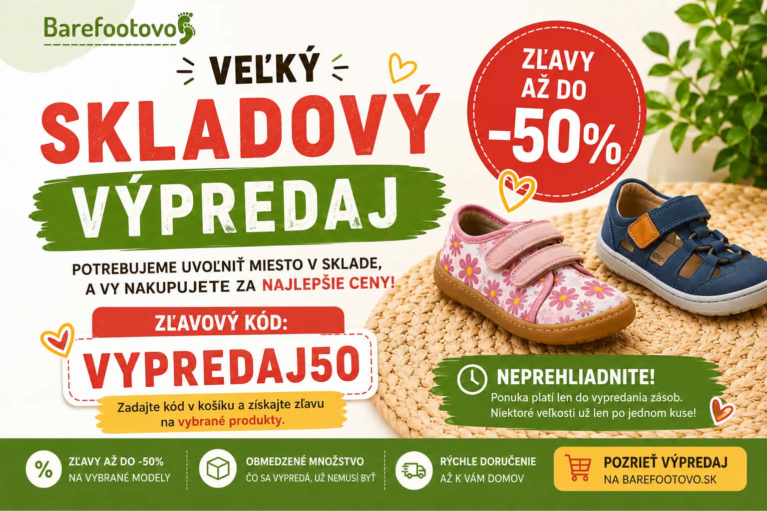 Výpredaj 50