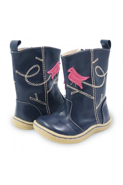 Livie and Luca Pio Pio Boots Navy