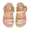sandalia barefoot piel chetto tiras metalizadas arcoiris arcoiris (4)