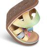 sandalia barefoot piel chetto tiras metalizadas arcoiris arcoiris (3)