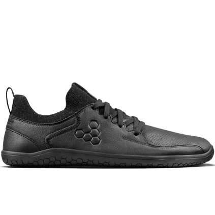 VIVOBAREFOOT PRIMUS ASANA LEATHER MENS Obsidian - pánské kožené barefoot tenisky