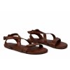 AHINSA HAVA 2.0 hnědé - dámské barefoot sandály