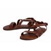 AHINSA HAVA 2.0 hnědé - dámské barefoot sandály