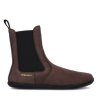 GROUNDIES CAMDEN tmavě hnědé - dámské barefoot chelsea boty