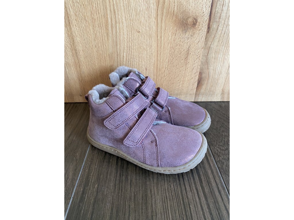 Zimní Froddo Barefoot G3110201-13K Pink+ Velikost obuvi: 28