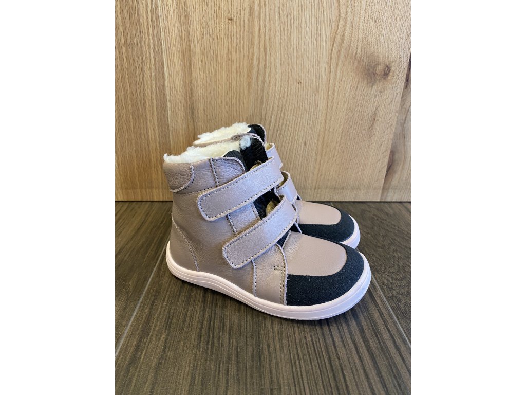 Baby Bare Shoes Febo Winter Rosabrown - okop Asfaltico Velikost obuvi: 33