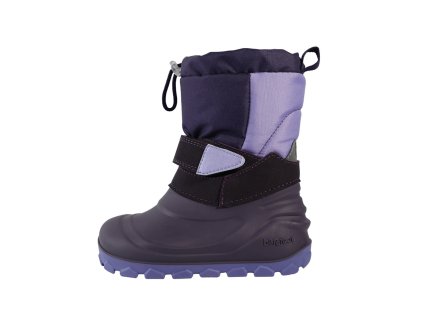 Lurchi sněhule JAN BAREFOOT PURPLE
