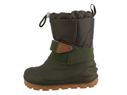 Lurchi sněhule JAN BAREFOOT OLIVE