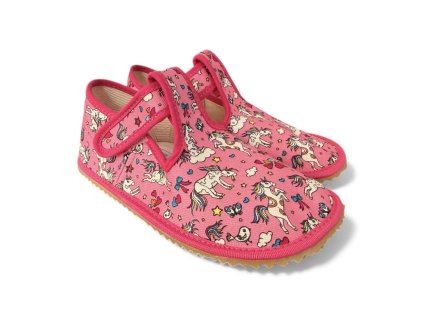 Beda - bačkory BFN 170020/W Crazy Unicorn