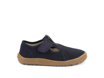 Froddo Barefoot Canvas T-BAR G1700439 Dark Blue