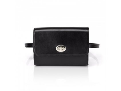 shapen kabelka beltbag black front 01