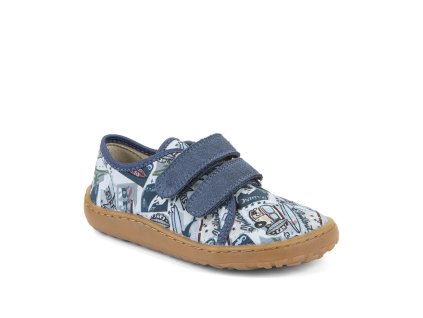 Froddo Barefoot Canvas G1700440-16 Light Blue