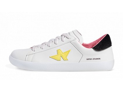 ARTRA Barefoot Sneakers White/Yellow/Black