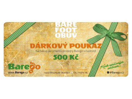 BareGo DarkovyPoukaz 04 500