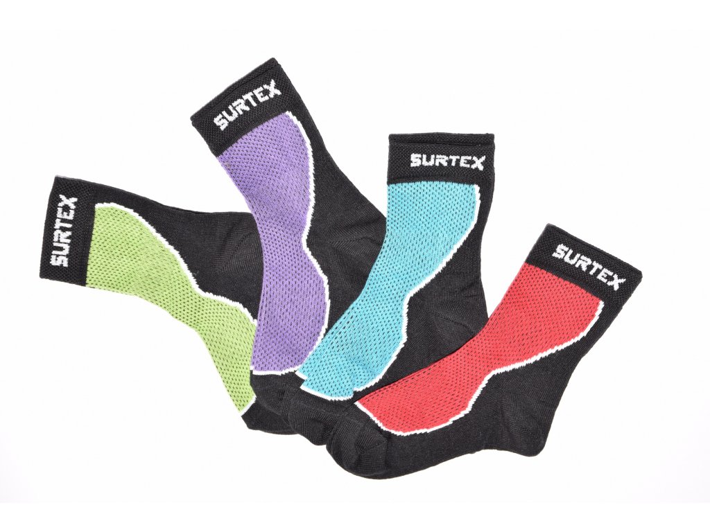 Surtex - letní ponožky dětské, 50% merina Velikosti ponožek, rukavic: 20-23