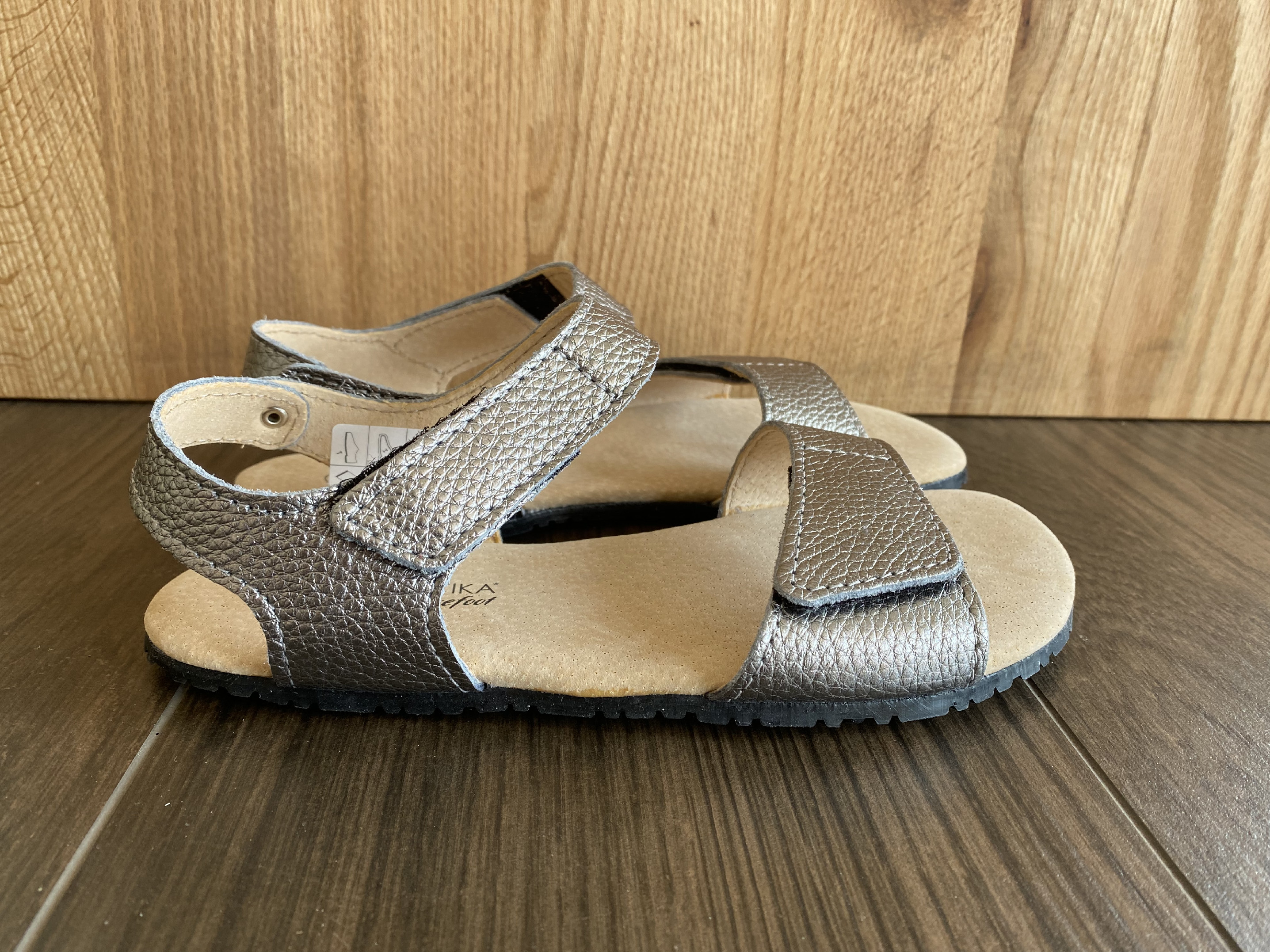 Protetika dámské sandálky BELITA Stříbrná metalická Velikost obuvi: 38