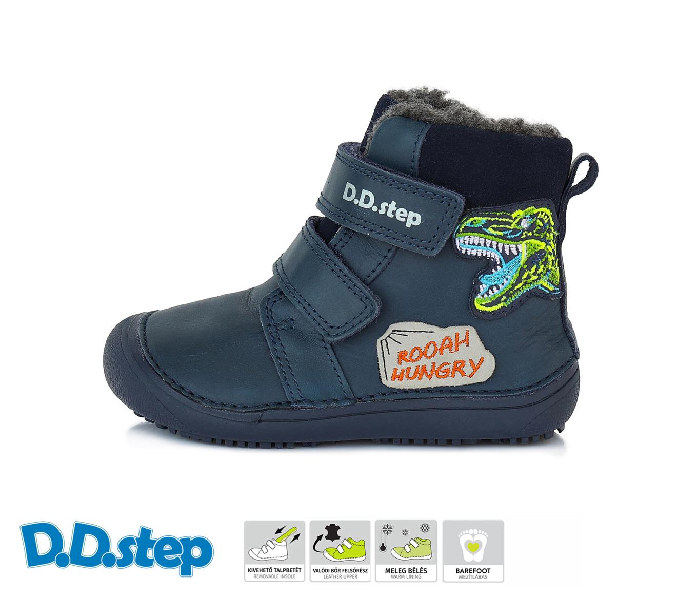 d.d. step zimní 063-968 M Royal Blue Velikost obuvi: 34