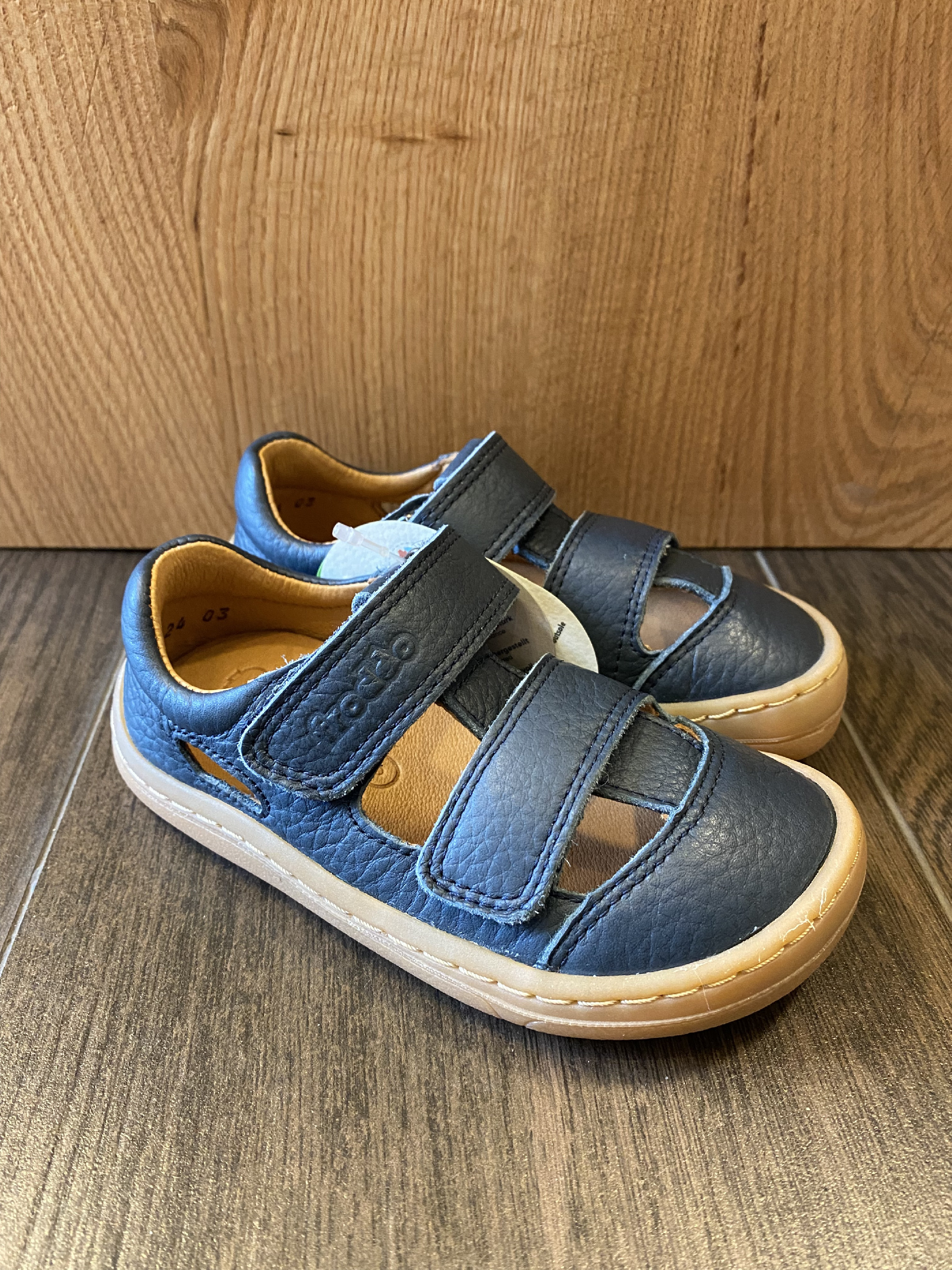 Froddo Barefoot sandále G3150241 Blue Velikost obuvi: 35