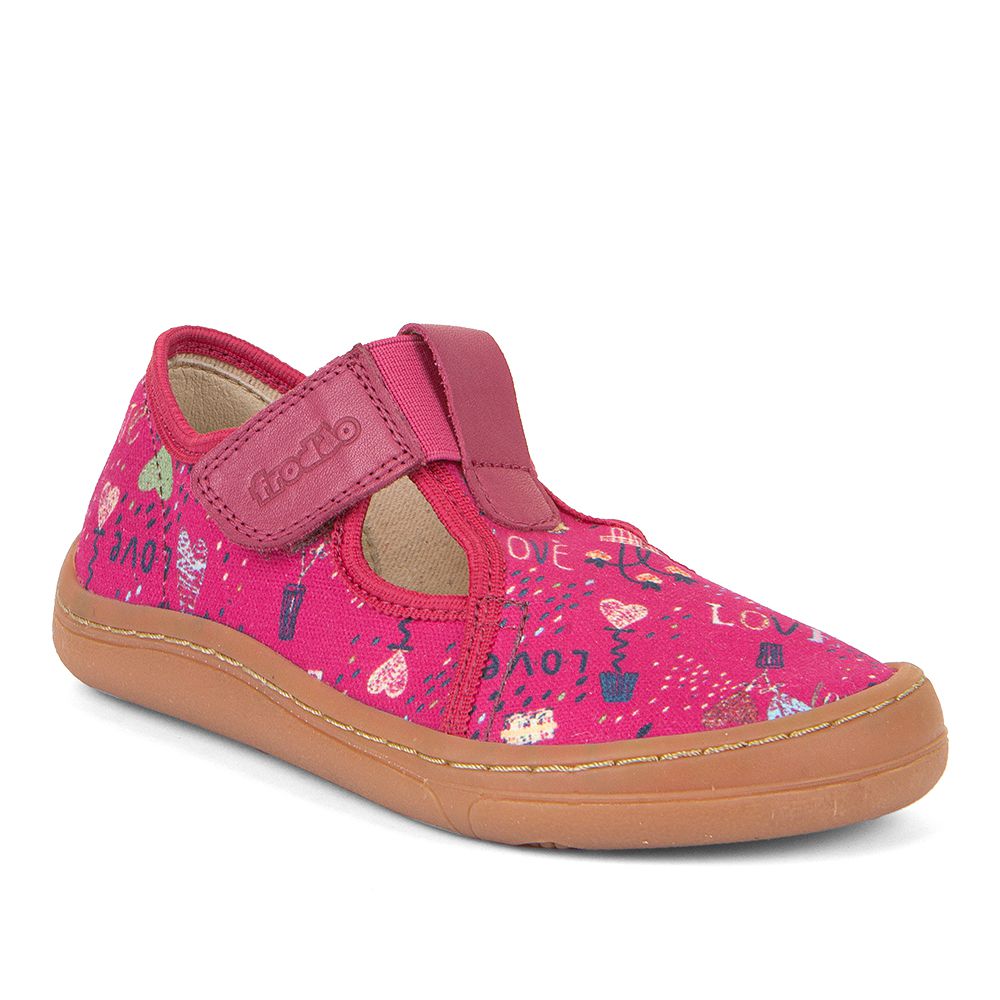 Froddo Barefoot Canvas G1700359-2 Fuxia+ Velikost obuvi: 24