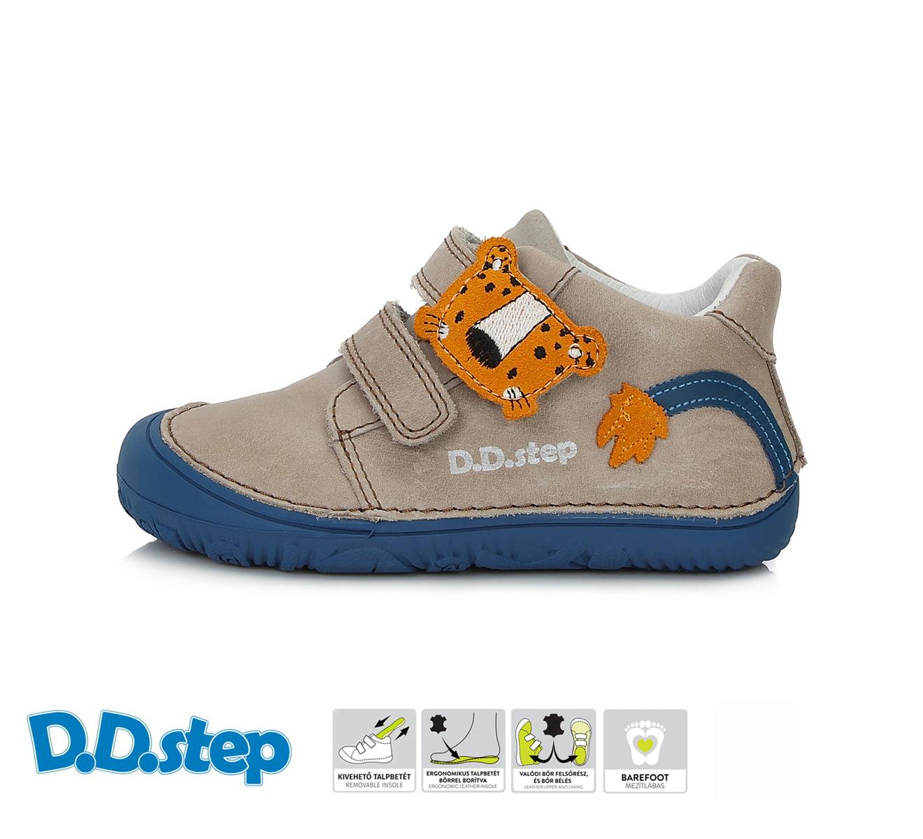 d.d. step celoroční 073-41369AM Grey Velikost obuvi: 27