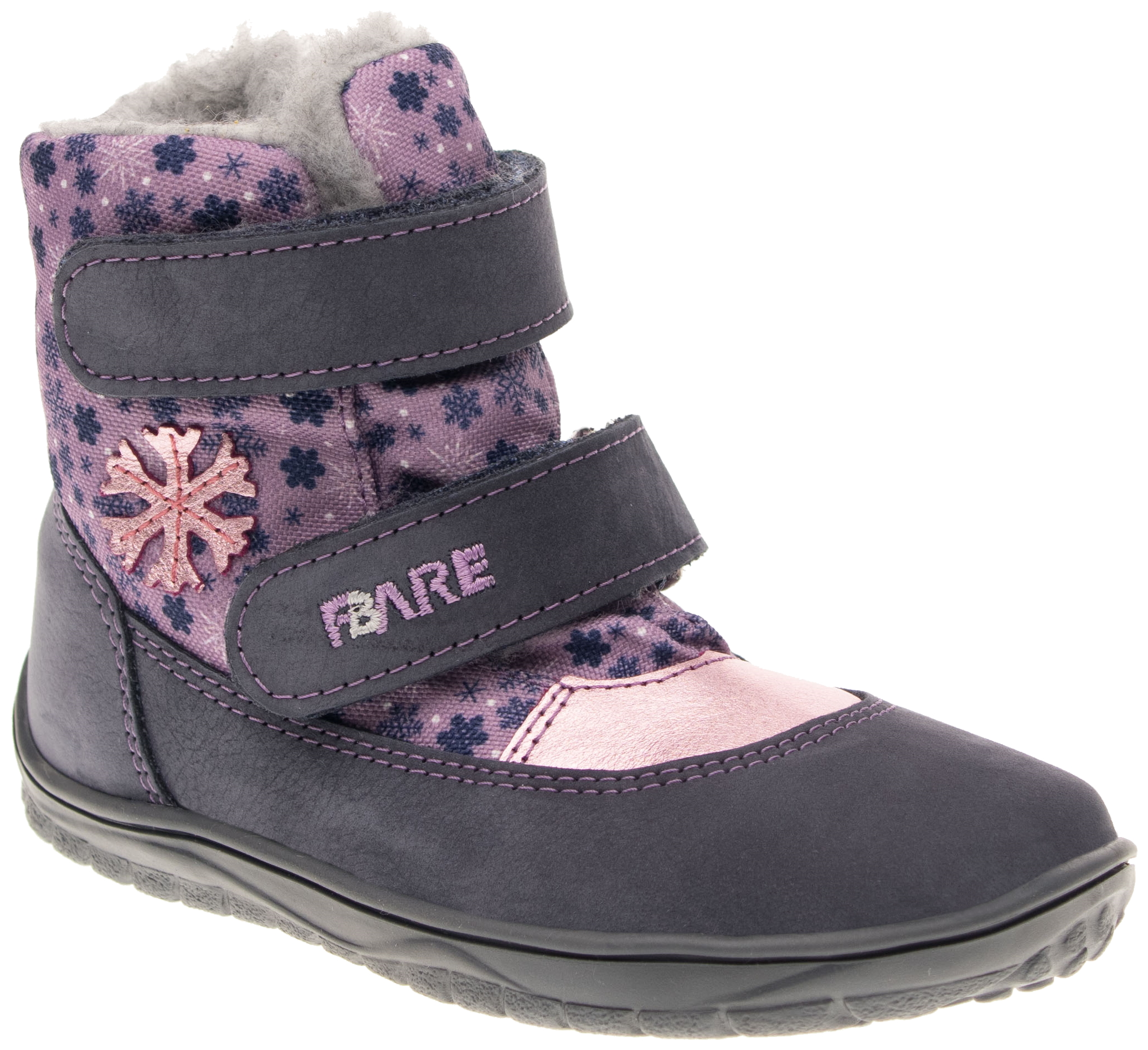 FARE BARE dětské zimní s membránou B5441252 vločky Velikost obuvi: 29