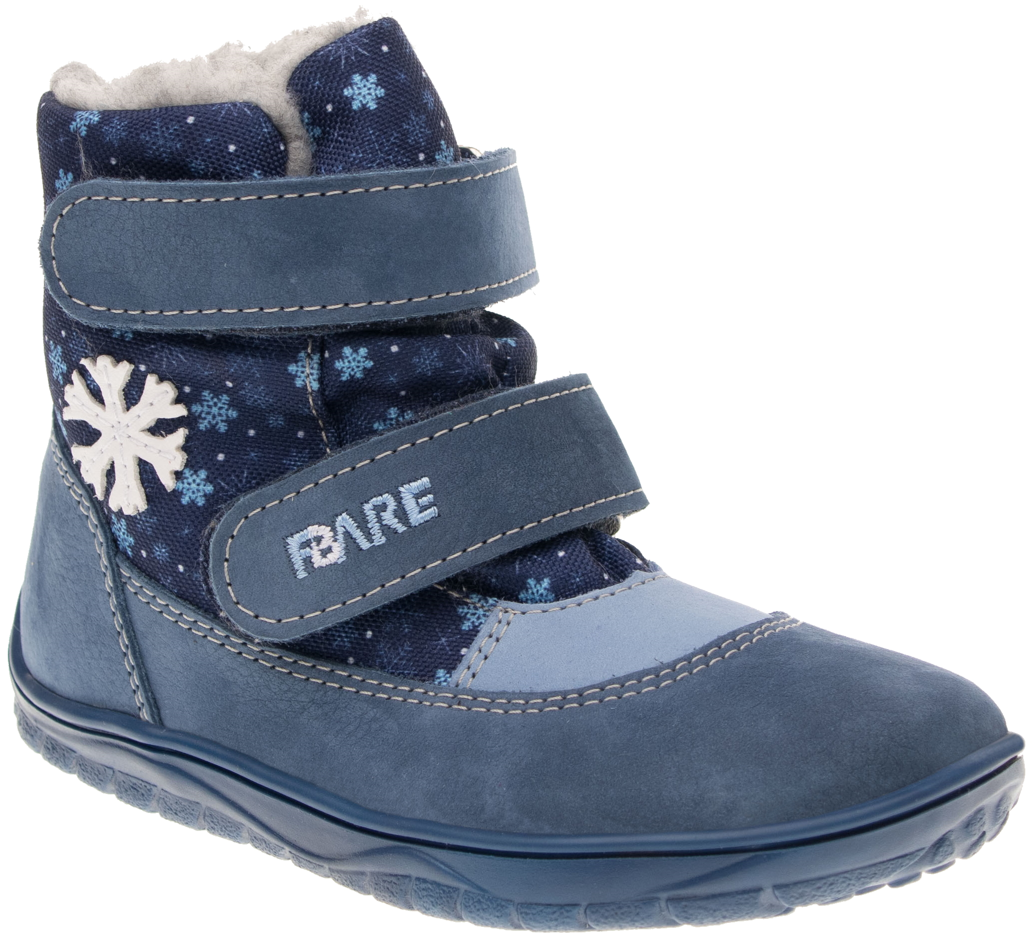 FARE BARE dětské zimní s membránou B5441204 vločky Velikost obuvi: 24