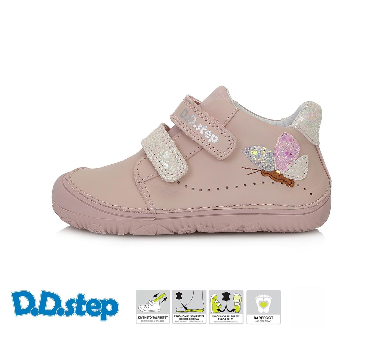 d.d. step celoroční 073-41984 Baby Pink Velikost obuvi: 21